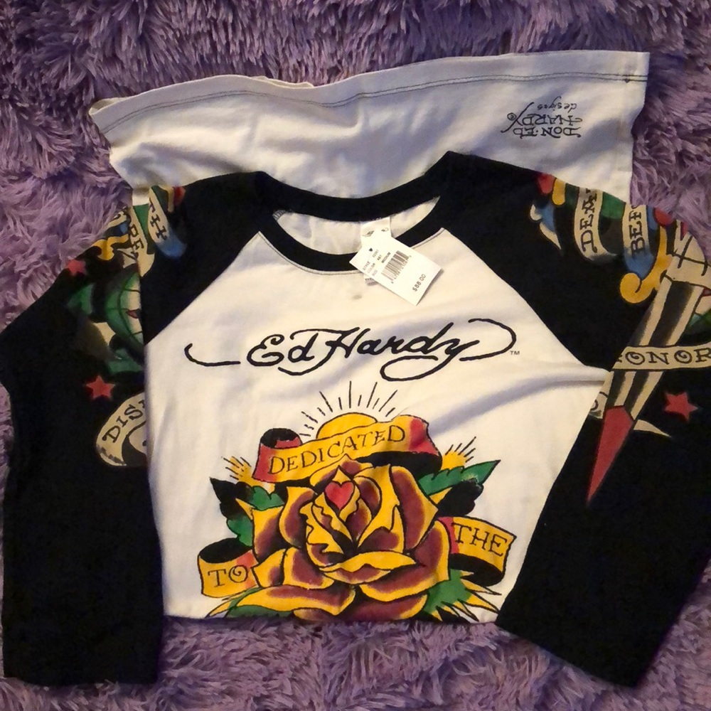 Don Ed Hardy LONG T-shirt